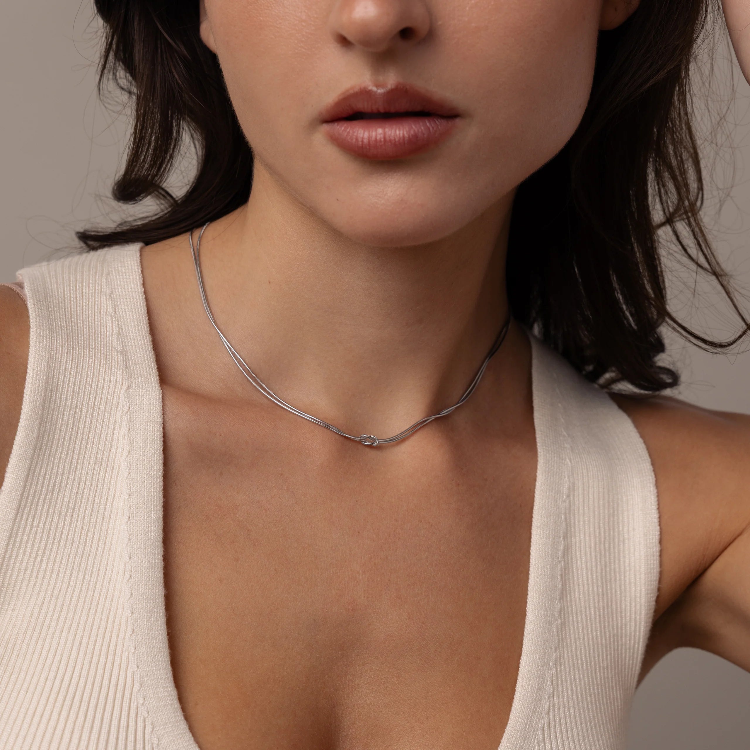 Forever Knot Necklace