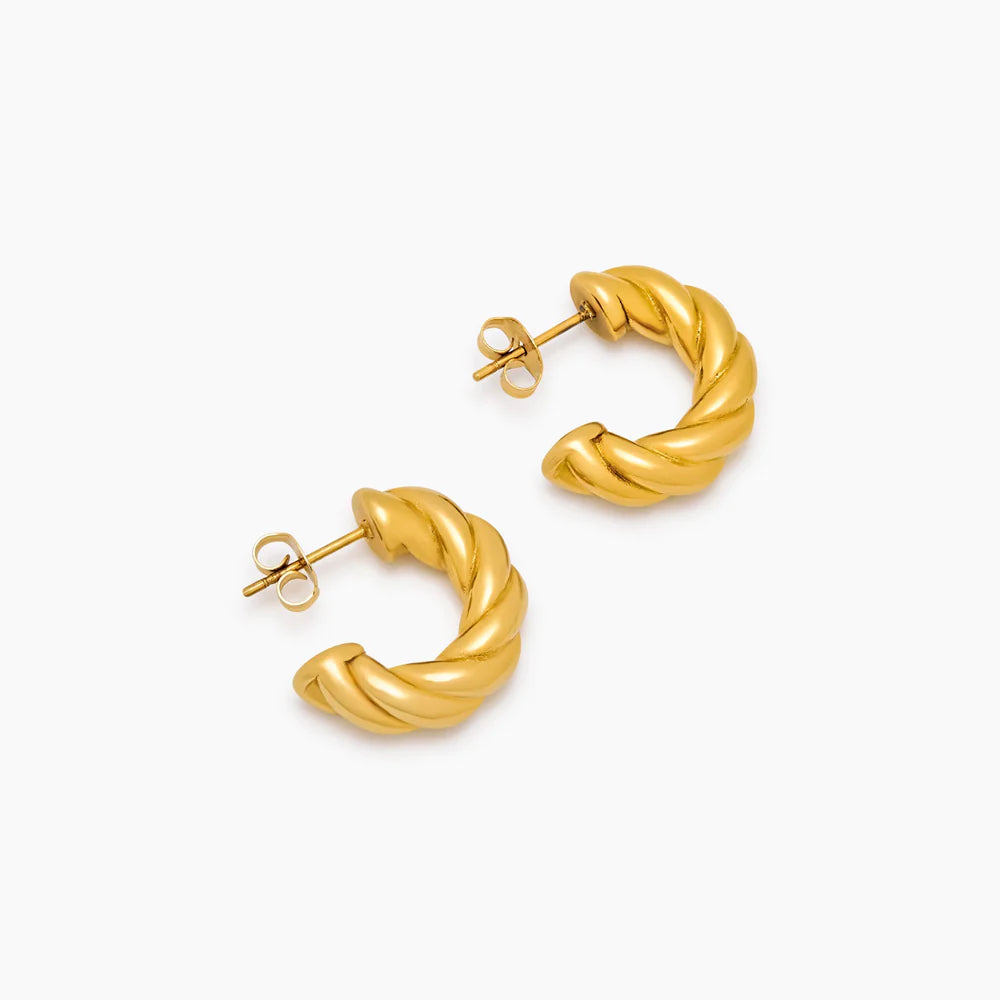 Chunky Twist Earrings