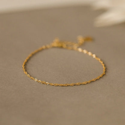 Minimalist Twist Bracelet